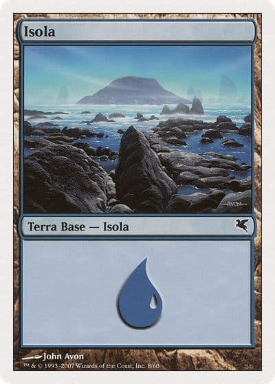 Island Italian Isola Magic Encyclopedia 2005 (Salvat/Hachette) Magic card