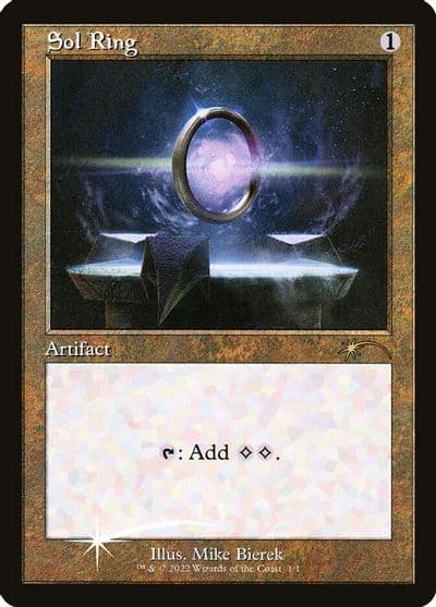 Sol Ring Retro Frame WPN & Gateway Promos Magic card