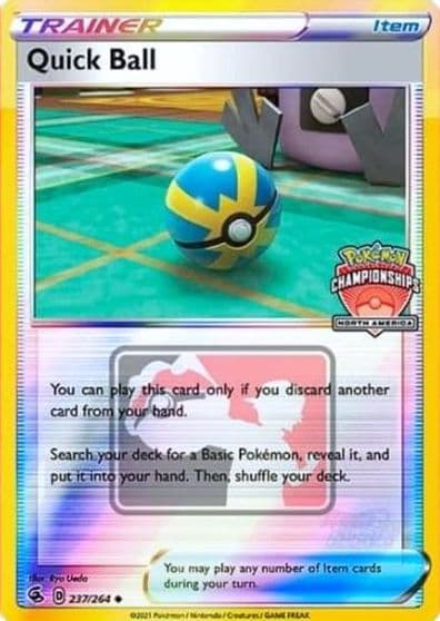 Quick Ball (North America Championships) League & Championship Cards Pokemon card