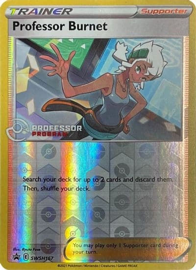 Professor Burnet - SWSH167 (2021) Professor Program Promos Pokemon card