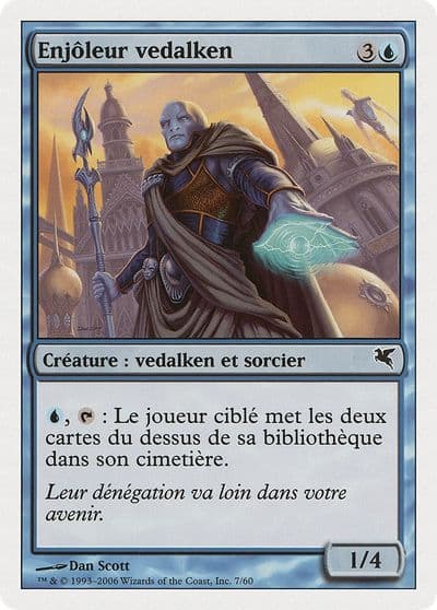 Vedalken Entrancer French Enjoleur vedalken Magic Encyclopedia 2005 (Salvat/Hachette) Magic card