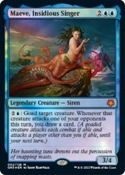 Maeve Insidious Singer Magic Game Night: Free-For-All Magic card