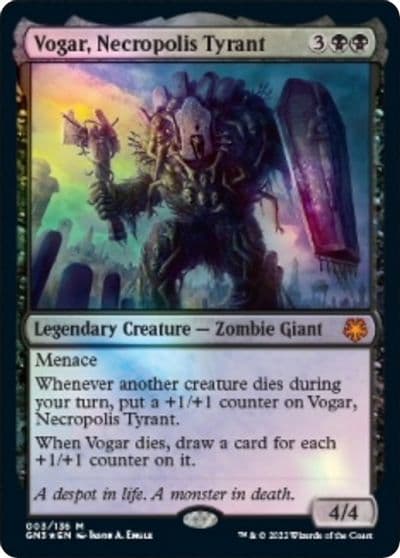 Vogar Necropolis Tyrant Magic Game Night: Free-For-All Magic card