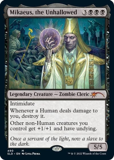Mikaeus the Unhallowed Secret Lair Drop Series Magic card