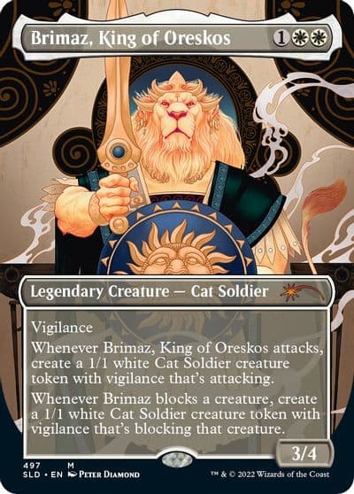 Brimaz King of Oreskos Secret Lair Drop Series Magic card