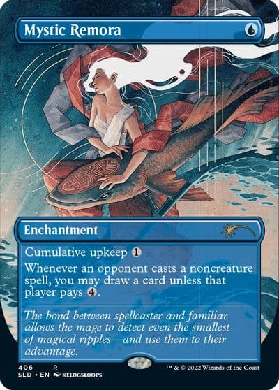 Mystic Remora Borderless Secret Lair Drop Series Magic card
