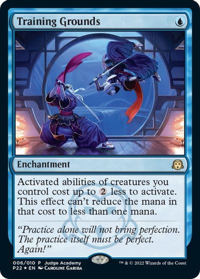 Training Grounds Judge Promos Magic card