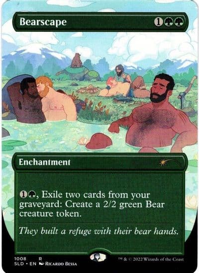 Bearscape Secret Lair Drop Series Magic card
