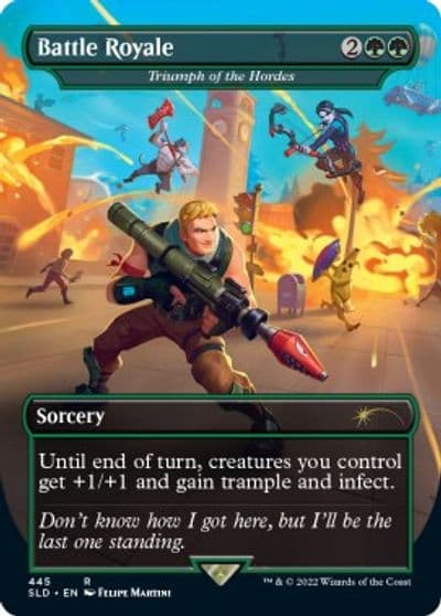 Battle Royale Triumph of the Hordes Secret Lair Drop Series Magic card