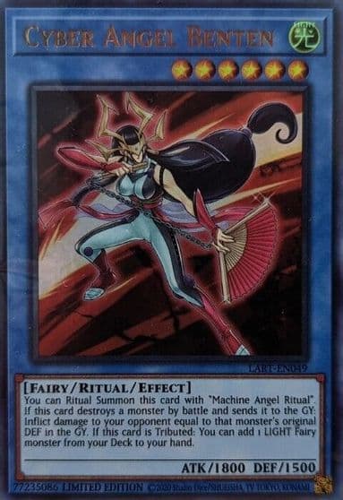 Cyber Angel Benten The Lost Art Promotion Yu-Gi-Oh! card
