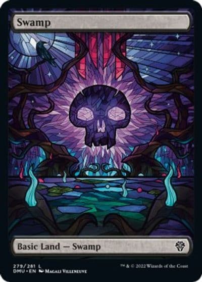 Swamp Showcase Dominaria United Magic card