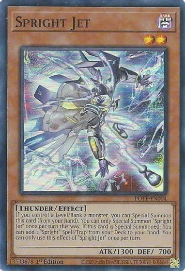Spright Jet Power of the Elements Yu-Gi-Oh! card