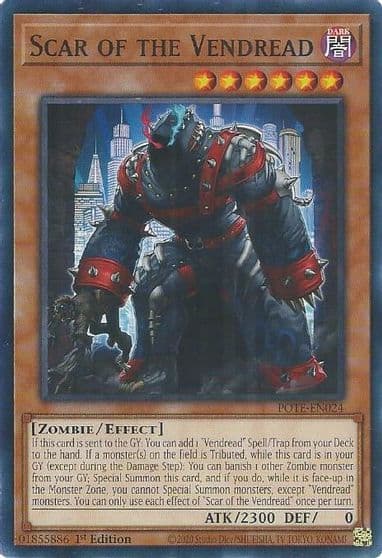 Scar of the Vendread Power of the Elements Yu-Gi-Oh! card