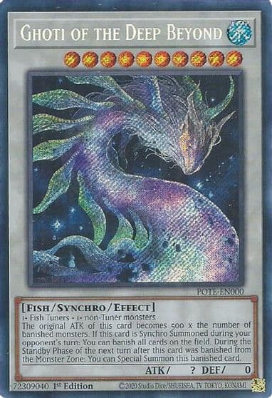 Ghoti of the Deep Beyond Power of the Elements Yu-Gi-Oh! card