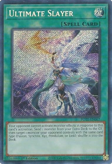 Ultimate Slayer Power of the Elements Yu-Gi-Oh! card