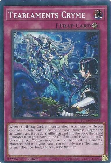 Tearlaments Cryme Power of the Elements Yu-Gi-Oh! card
