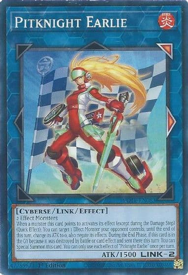 Pitknight Earlie Power of the Elements Yu-Gi-Oh! card