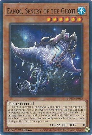 Eanoc Sentry of the Ghoti Power of the Elements Yu-Gi-Oh! card