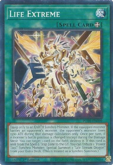 Life Extreme Power of the Elements Yu-Gi-Oh! card