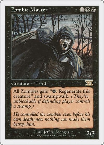 Zombie Master Classic Sixth Edition Magic card