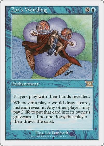 Zurs Weirding Classic Sixth Edition Magic card