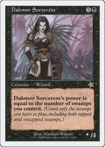 Dakmor Sorceress Starter 1999 Magic card
