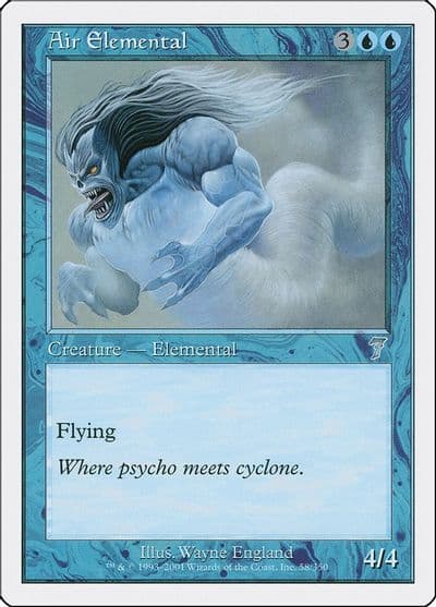 Air Elemental 7th Edition Magic card