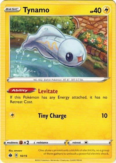 Tynamo McDonald's Promos 2022 Pokemon card