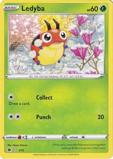Ledyba McDonald's Promos 2022 Pokemon card