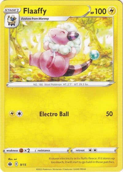 Flaaffy McDonald's Promos 2022 Pokemon card
