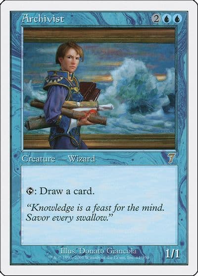 Archivist 7th Edition Magic card