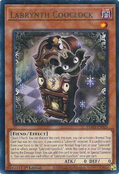 Labrynth Cooclock Tactical Masters Yu-Gi-Oh! card