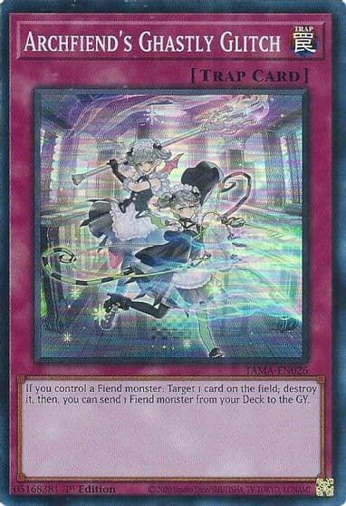 Archfiends Ghastly Glitch Tactical Masters Yu-Gi-Oh! card