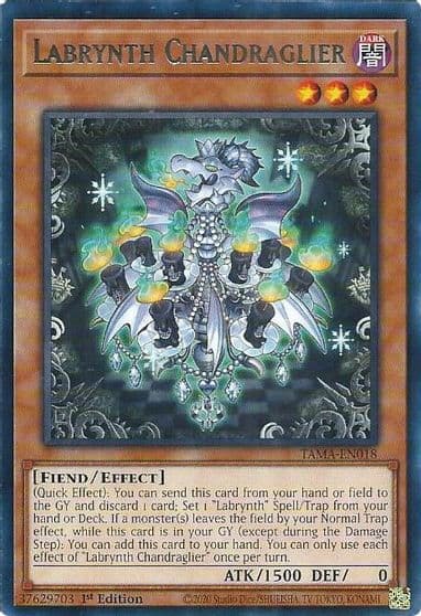 Labrynth Chandraglier Tactical Masters Yu-Gi-Oh! card