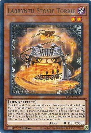 Labrynth Stovie Torbie Tactical Masters Yu-Gi-Oh! card