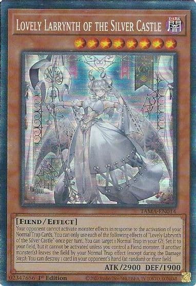 Lovely Labrynth of the Silver Castle CR Tactical Masters Yu-Gi-Oh! card