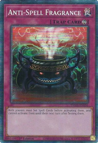 Anti Spell Fragrance CR Tactical Masters Yu-Gi-Oh! card