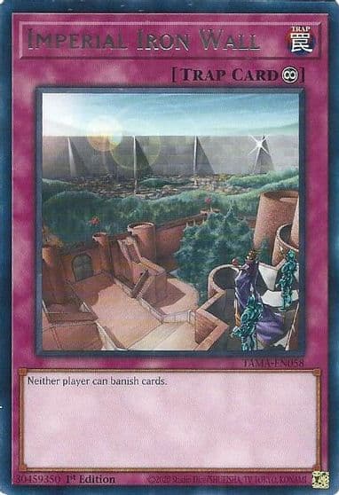 Imperial Iron Wall Tactical Masters Yu-Gi-Oh! card