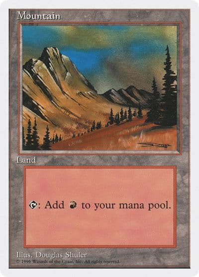 Mountain C Introductory Two-Player Set Magic card