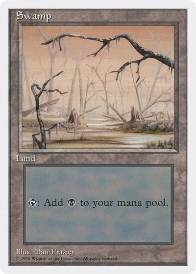 Swamp B Introductory Two-Player Set Magic card