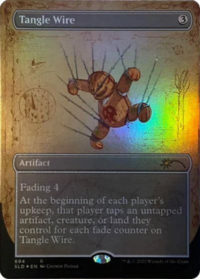 Tangle Wire Borderless Secret Lair Drop Series Magic card