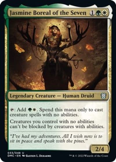 Jasmine Boreal of the Seven Commander: Dominaria United Magic card