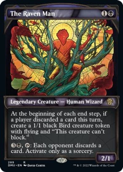 The Raven Man Showcase Dominaria United Magic card