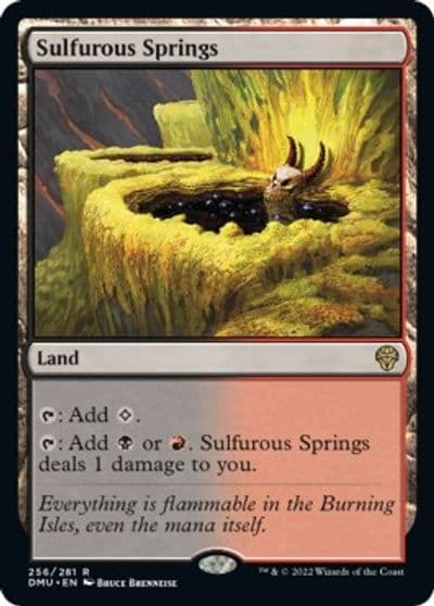 Sulfurous Springs Dominaria United Magic card