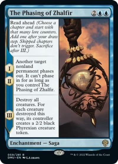The Phasing of Zhalfir Dominaria United Magic card