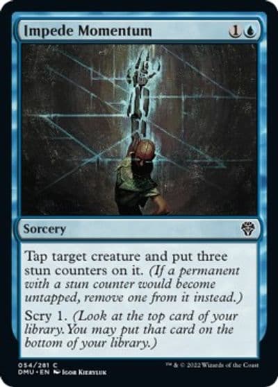 Impede Momentum Dominaria United Magic card