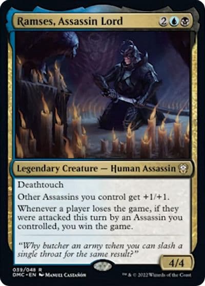 Ramses Assassin Lord Commander: Dominaria United Magic card