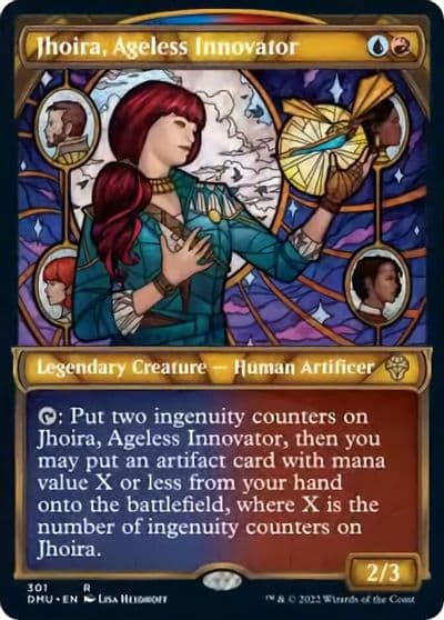 Jhoira Ageless Innovator Showcase Dominaria United Magic card