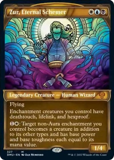 Zur Eternal Schemer Showcase Dominaria United Magic card