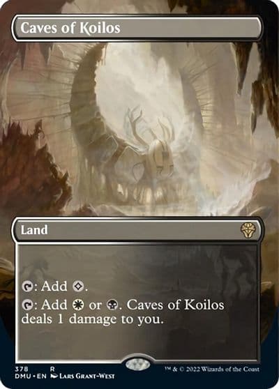 Caves of Koilos Borderless Dominaria United Magic card
